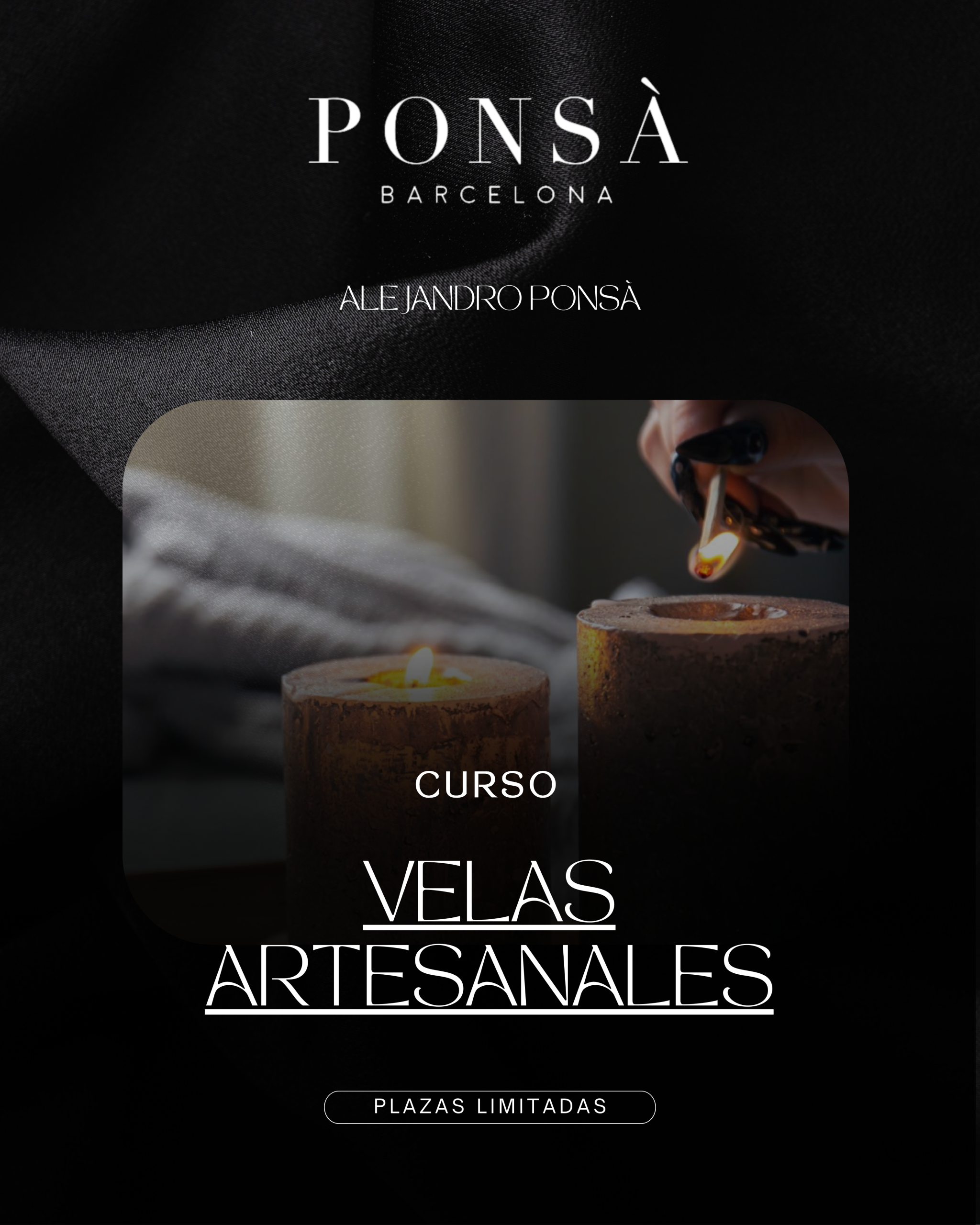 Velas Artesanales "Crea tus velas" con Alejandro Ponsà